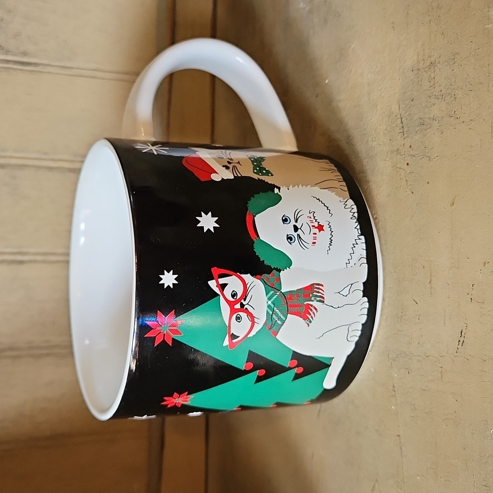 Cat Christmas Mug